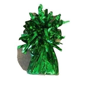 Green Foil Balloon Weights Party Supplies Decoration Amscan